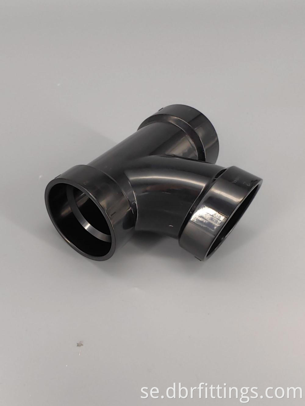 ABS fittings SANITARY TEE for diy home